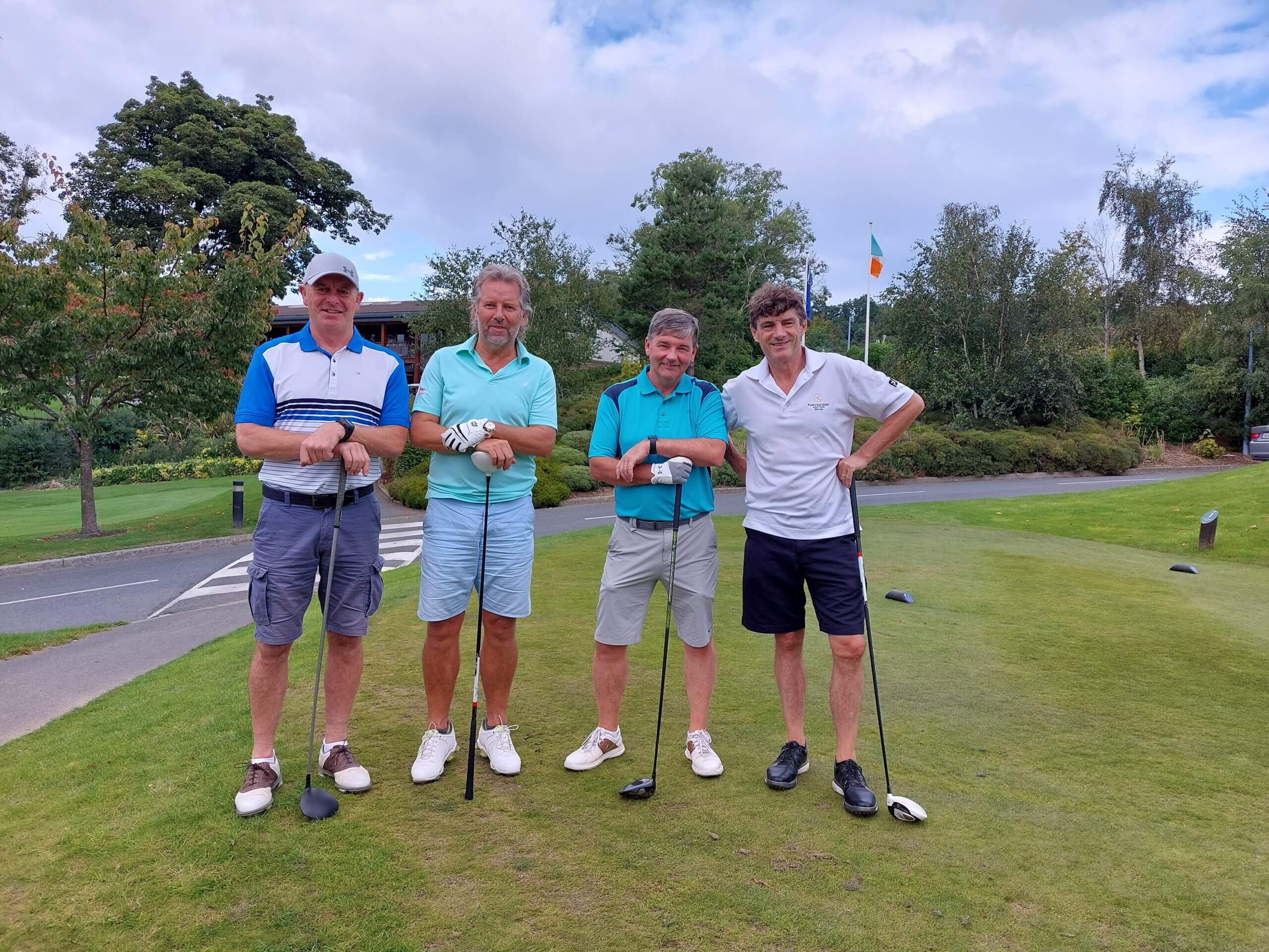 Pres PPU Golf - Noel McCreery, David Meehan, John Slevin, Andy Cummins