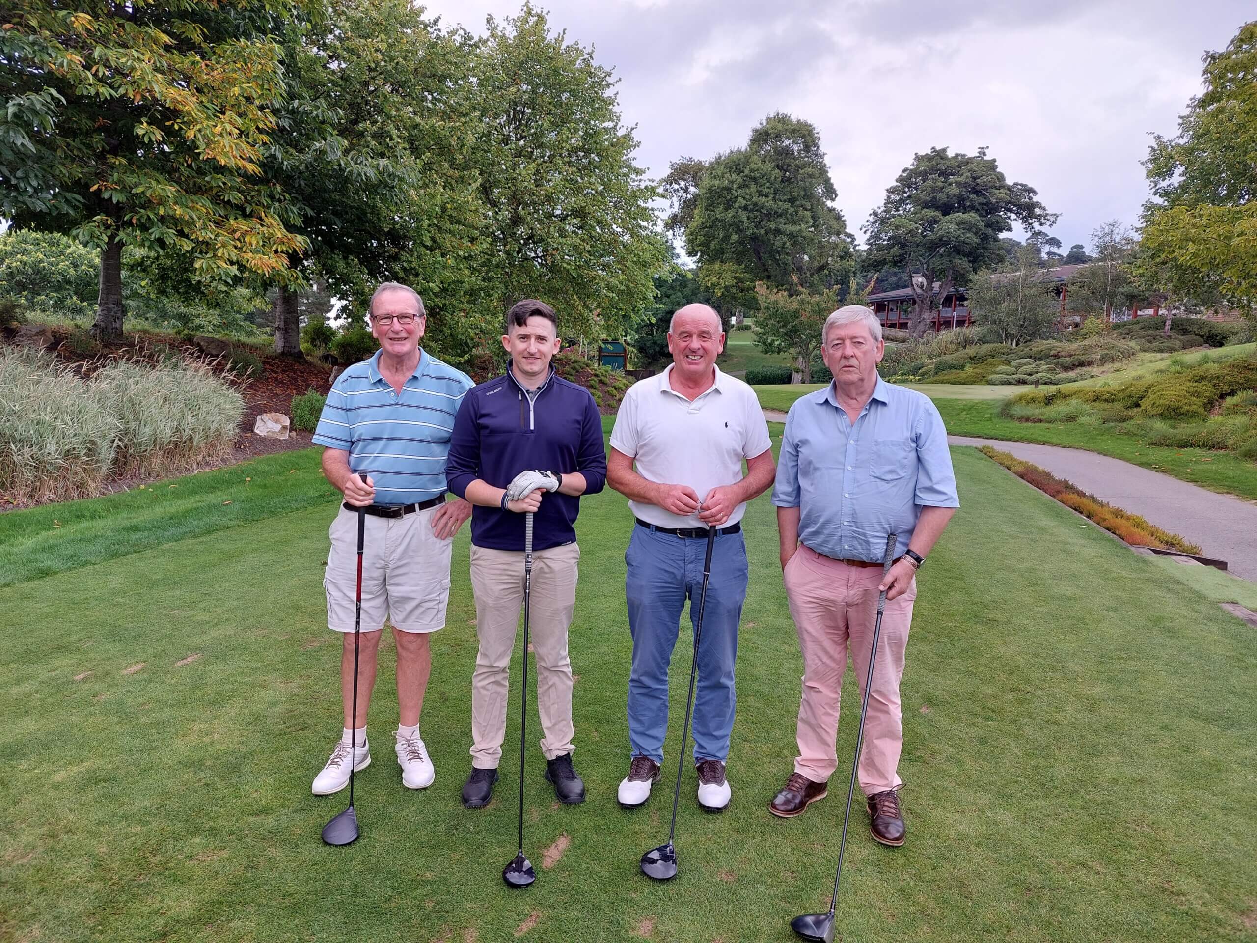 Pres PPU Golf -Tony Tierney, M J Murphy, Barry O'Beirne, Michael Dunne (Winner)